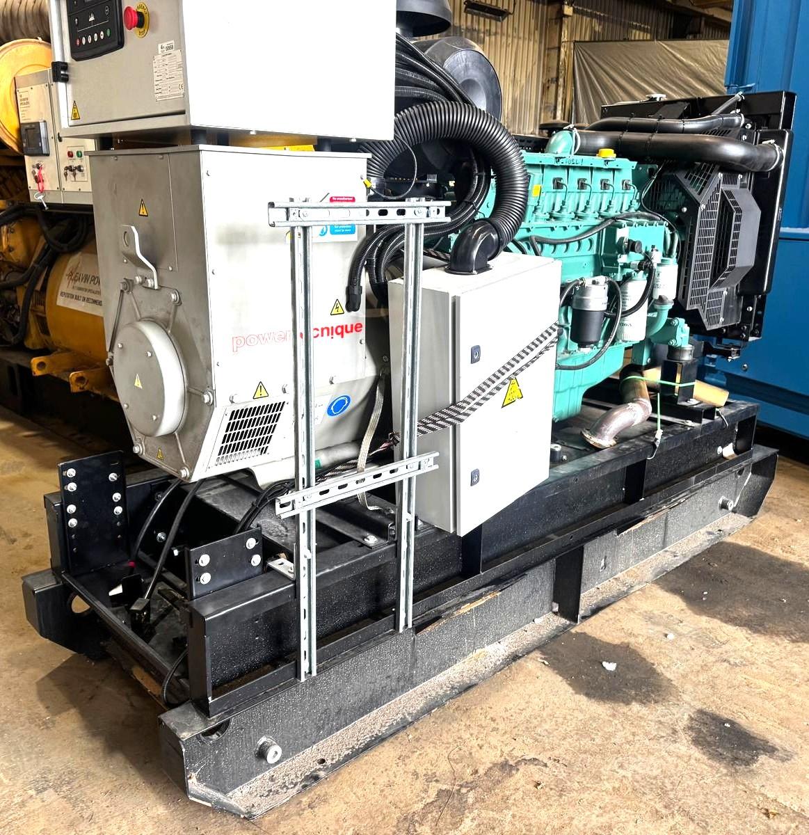 150 kVA Volvo/Stamford Used Open Diesel Generator - 2008, 2008, Open Type Set